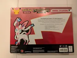 2021 Pokemon TCG Celebrations Dark Sylveon V Sealed Collection Box - Image 2
