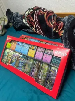 Pokemon TCG Prismatic Evolutions Costco Mini Tins 8 Pack - New & Sealed ✅ - Image 1