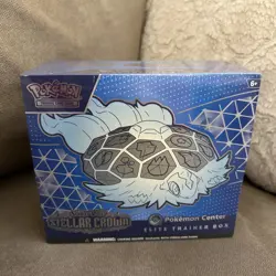 Pokemon TCG: Stellar Crown Pokemon Center Exclusive Elite Trainer Box ETB SEALED - Image 1