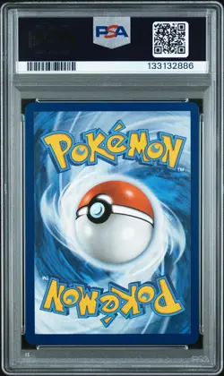 2025 POKEMON WHT EN-WHITE FLARE SPECIAL ILLUSTRATION RARE #166 RESHIRAM EX PSA 9 - Image 2