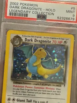 Pokemon Dark Dragonite Holo Legendary Collection PSA 9 Mint 5/110 - Image 3