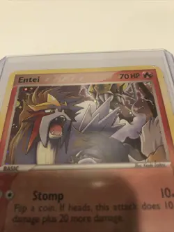 Pokemon TCG Entei POP Series Promos 2 1 Holo Holo Rare Lightly Played - Image 3