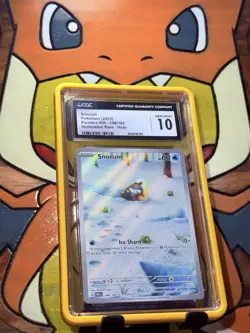Snorunt Illustration Rare 188/182 2023 Pokemon Paradox Rift CGC Gem Mint 10 - Image 1
