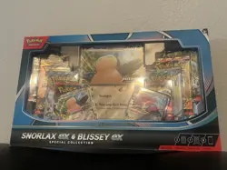 Pokemon Snorlax Ex & Blissey Ex Special Collection Box! Walmart Exclusive, 8Pks - Image 1