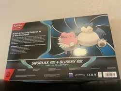 Pokemon Snorlax Ex & Blissey Ex Special Collection Box! Walmart Exclusive, 8Pks - Image 2