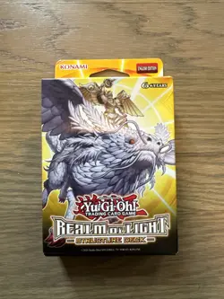 Yu-Gi-Oh! Realm of Light Structure Deck English Edition - New & Sealed - Image 1