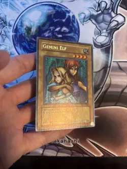 (ACL) Yu-Gi-Oh! Gemini Elf LON-000 HOLO BLEED Unlimited MP/LP - Image 3