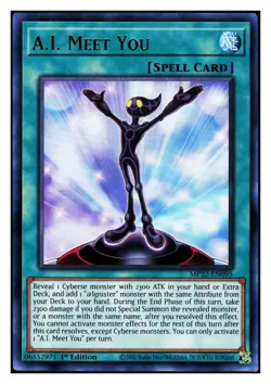 YuGiOh MP22-EN095 A.I. Meet You Pharaoh's Gods Ultra Rare - Image 1