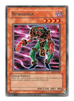 Newdoria - DR1-EN005 Rare - YuGiOh-LP - Image 1