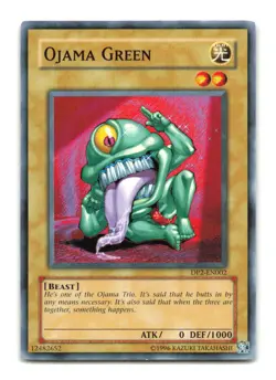 Ojama Green - DP2-EN002 - YuGiOh-LP - Image 1