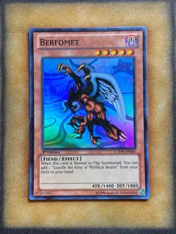 Yugioh Berfomet LCYW-EN045 Super Rare 1st Ed NM - Image 1