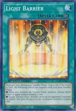 Yugioh! Light Barrier - SGX4-ENB12 - Common - 1st Edition Near Mint, English - Image 1