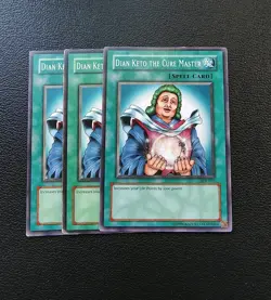 Yu-Gi-Oh - Dian Keto The Cure Master X3 - Full Playset - Image 1