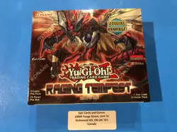 ( RAGING TEMPEST ) - 1st Edition Booster Box - Sealed - Yu-Gi-Oh - 24 Packs RATE - Image 1