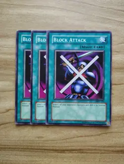 Yu-Gi-Oh! - Block Attack 3X - Full Playset - Image 1
