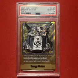 Dragon Ball Super Card Game TCG Gold Energy Marker E-62 Manga Booster SB 01 - Image 1