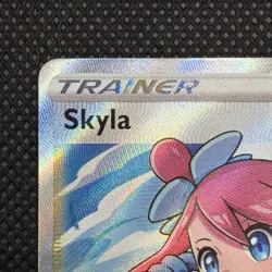 Pokemon TCG Skyla Shining Fates Holo Ultra Rare Full Art Card 072/072 NM - Image 2