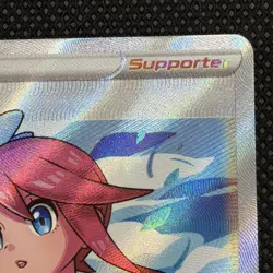 Pokemon TCG Skyla Shining Fates Holo Ultra Rare Full Art Card 072/072 NM - Image 3