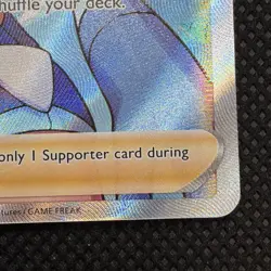 Pokemon TCG Skyla Shining Fates Holo Ultra Rare Full Art Card 072/072 NM - Image 4