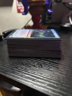 Spiderman Magic The Gathering Random 100 Cards Lot. Holos Above - Image 1
