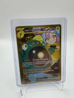 Pokemon TCG Ionos Bellibolt ex 188/159 Journey Together Gold Hyper Rare Card NM - Image 1