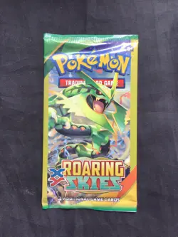 Pokemon Cards: Sealed Roaring Skies 3 Card Booster Pack - Image 2