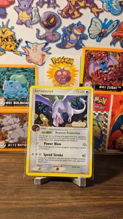 Pokemon Card - Aerodactyl Legend Maker 1/92 Reverse Holo Stamped - MP - Image 1