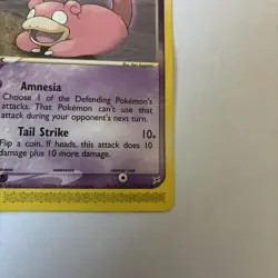 Pokemon Card TCG Cards Slowpoke 45/95 Team Magma vs Team Aqua VGC Rare Artwork - Image 4