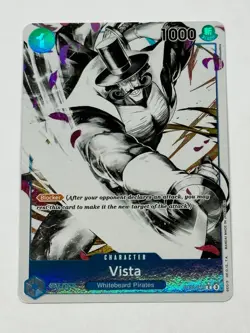 Vista (Parallel) ST22-009 C Foil One Piece Trading Card Game NM English - Image 1