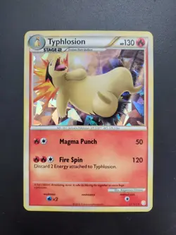 Typhlosion - 32/123 - Cracked Ice Holo - Pokemon Card - LP - Image 1