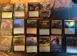 Magic The Gathering Foil/non foil mythic & regular lot of 41 cards - Image 2