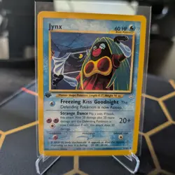 Pokemon TCG Jynx 31/64 Uncommon Card Neo Revelation 1st Ed LP - Image 1