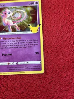Mew 011/025 Celebrations Holo 25th Anniversary Pokemon Card Nm- - Image 4