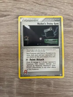 Pokemon Rocket's Tricky Gym Ex Team Rocket Returns Set Card 90/109 - Image 1
