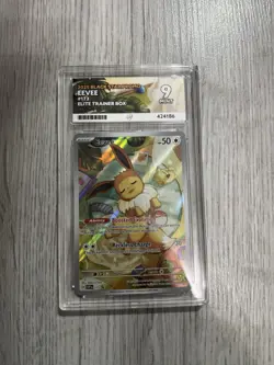 Ace Graded Eevee #173 2025 Black Star Promo Pokemon TCG Collector's Card - Image 1