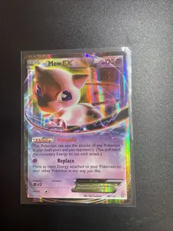 Pokemon 2012 TCG Mew EX Ultra Rare Holo Card 46/124 Dragons Exalted - Image 1