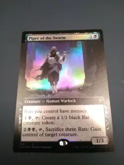 PIPER OF THE SWARM *FOIL* Extended Promo x 1 ENG - MTG THRONE OF ELDRAINE M - Image 1