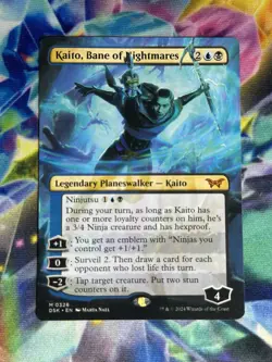 Kaito, Bane of Nightmares (Borderless) Duskmourn: House of Horror Regular - Image 1