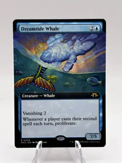 Dreamtide Whale 0450 Extended Art Modern Horizons 3 MH3 MTG NM - Image 1