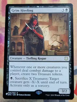 Grim Hireling MTG The List - Adventures in the Forgotten Realms (NM) - Image 1