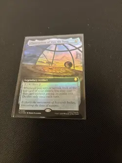 Planetarium of Wan Shi Tong Extended Art FOIL Avatar The Last Airbender MTG MINT - Image 1