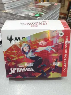MARVEL SPIDER-MAN COLLECTOR BOOSTER BOX SEALED - MTG MISB HASBRO WIZARDS - Image 1