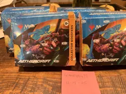MAGIC THE GATHERING AETHERDRIFT COLLECTOR BOOSTER BOX X4 - Image 1