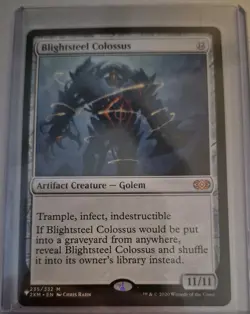 MTG Blightsteel Colossus The List Reprints Regular #235 - Image 1