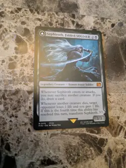Sephiroth Fabled Soldier - MTG - Final Fantasy - Regular - NM - Image 1