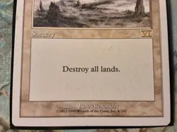 MTG Armageddon Classic 6th Edition ( PANGOLIN MTG) Front NM- Back MP+ See Pics - Image 3