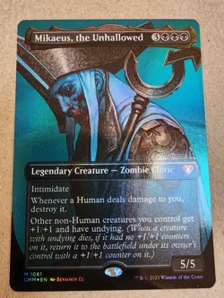 Mikaeus, the Unhallowed - #1061 (Textured Foil) Commander Masters - Mtg - Image 1