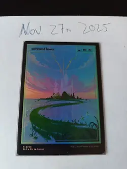 Command Tower (0758) Secret Lair Drop Foil Pixel Land NM - Image 2