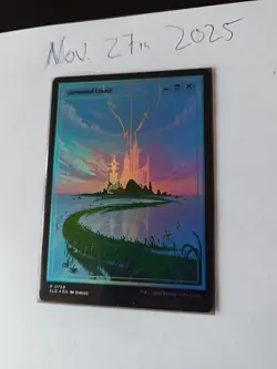 Command Tower (0758) Secret Lair Drop Foil Pixel Land NM - Image 3