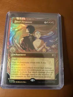 Fated Firepower (Showcase) Avatar: The Last Airbender Foil - Image 1